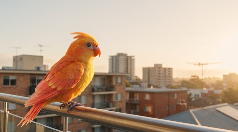 City balcony